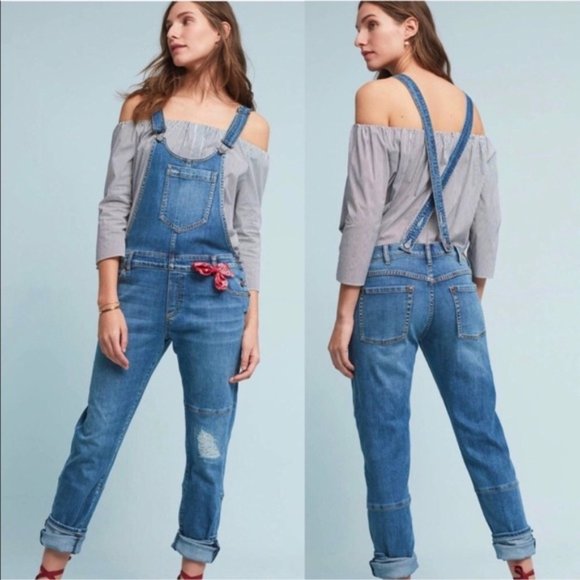 Anthropologie Denim - Anthropologie Pilcro Faye Denim Overalls Sz. 29